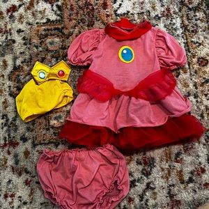 Super Mario Princess Peach Costume baby/toddler
